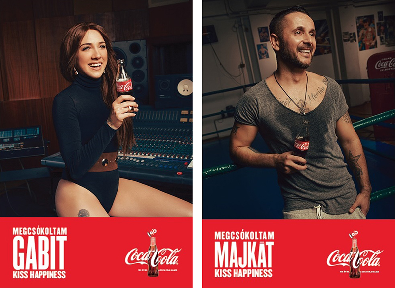Coca-Cola Kiss Happiness Campaign - Éder Krisztián